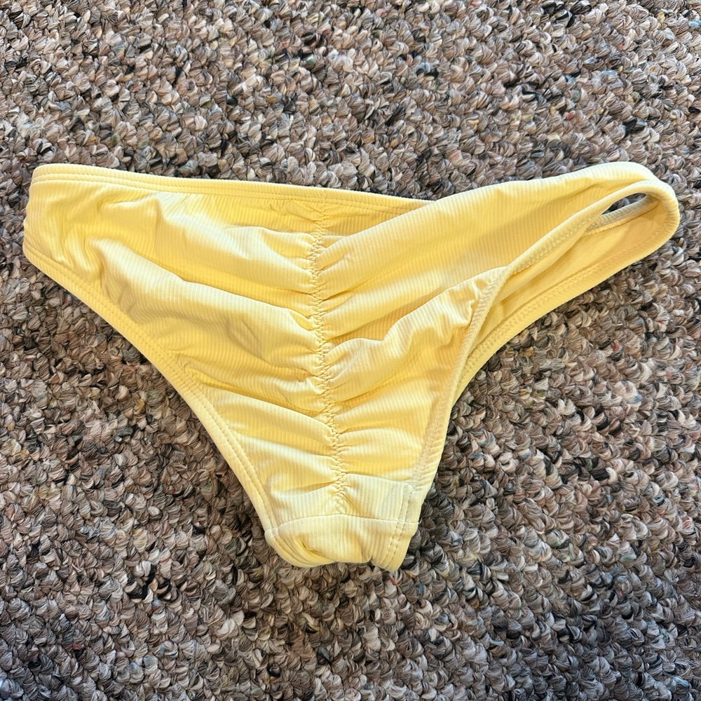 Ribbed Knit Flutter Bikini Set - image 4